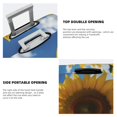 thumbnail image 5 of Daiia Sky Golden Sunflower Field Luggage Cover, Thickened Washable Travel Luggage Covers, Elastic Unique Baggage Covers for 18-20 inch Luggage-X-Large, 5 of 9