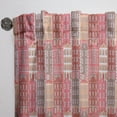 thumbnail image 3 of Designart 'Colorful Sotoies Houses' Mid-Century Modern Curtain Panel, 3 of 5