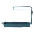 thumbnail image 1 of Telescopic Sink Shelf Soap Sponge Drain Rack Storage Basket Faucet Holder Adjustable Holder Sink, 1 of 9