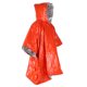 thumbnail image 1 of Impermeable de emergencia naranja Película de aluminio Poncho desechable Ropa impermeable de aislamiento en frío Labymos Ropa de lluvia, 1 of 7