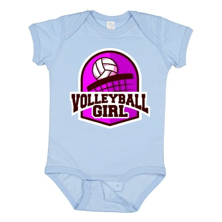 

Inktastic Volleyball Girl Gift Baby Girl Bodysuit