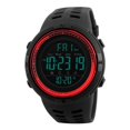 thumbnail image 4 of facefd 1251 Mens Digital Sports Watch Waterproof Stopwatch Countdown Red, 4 of 7