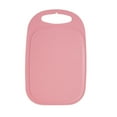 thumbnail image 2 of Reversible Plastic Chopping Board with Easy Grip Handle & Juice Grooves, Dishwasher Safe Kitchen Cutting Board for Meat, Veggies & Meal Prep(Pink),Ccwuwei, 2 of 7