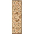 thumbnail image 3 of SAFAVIEH Classic Kirsteen Oriental Wool Runner Rug, Beige/Olive, 2'3" x 8', 3 of 13
