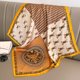 thumbnail image 3 of Pañuelo para la cabeza de satén de seda de lujo con estampado de animales para mujer, pañuelos para el cuello, bufandas cuadradas de 70 cm y pañuelos para damas, 3 of 5