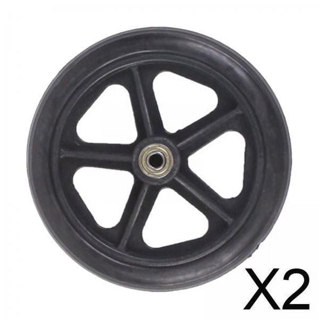 Rueda para silla de ruedas,Reemplazo de ruedas delanteras para silla de ruedas,Reemplazo de rueda delantera para silla de ruedas Fácil instalación