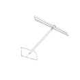 thumbnail image 2 of ziyahi Necklace Organizer Acrylic Jewelry Display Stand Showcase Shows for Tabletop, 2 of 6