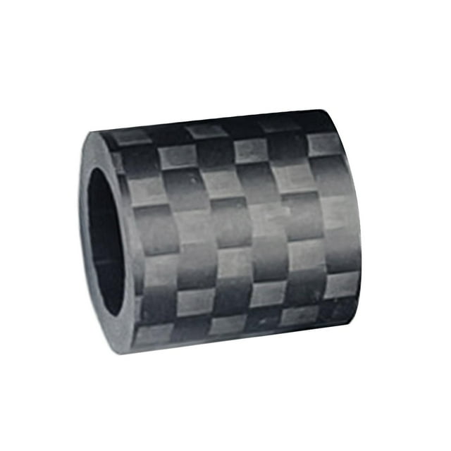 jinwen Bague de Queue de Billard, Remplacement de Bague de Queue de Piscine en Fibre de Carbone Portable, Outil de Réparation Léger Tube de Pointe de Snooker 14x14mm