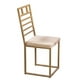 thumbnail image 5 of Comedor Naya Oro MOBILKRAFT 4 Sillas Tubulares Estilo Contemporáneo Color Oro y Beige, 5 of 5