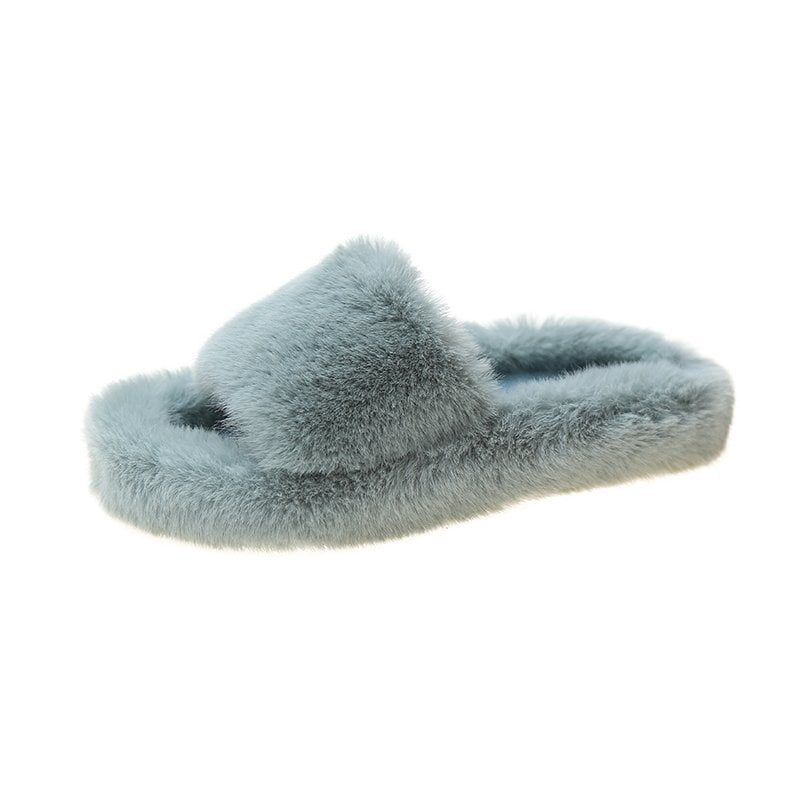 Engtoy - Women Comfortable Home Slipper With Warm And Safe Fluffy Open ...