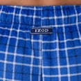 thumbnail image 4 of Pantalón de Pijama para Hombre IZOD de Forro Polar Sedoso Azul/Amarillo XXL, 4 of 5