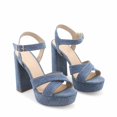 thumbnail image 2 of Sandalia Lesly Color Azul Medio D00960668522 26 Dorothy Gaynor Sandalia Lesly Color Azul Medio D00960668522 26, 2 of 6