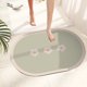 thumbnail image 4 of Ganfancp Diatomita Baño Absorbente de Agua Alfombrillas Puerta de Baño Antideslizante Pie Alfombrillas Lavabo Wc Alfombrillas de Secado Rápido Liquidación Ventas Hoy Ofertas Prime Alfombrillas X 1, 4 of 6