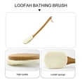 thumbnail image 3 of Miangastore Long Bathing Brush Assorted Color Loofah Sponge 1Pcs 18.1x3.5x1.6in, 3 of 9