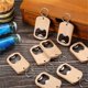 thumbnail image 5 of 50 Pcs Wood Bottle Opener Wooden Keychain Bottle Opener, 5 of 5