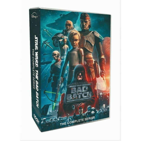 StarWars The Bad Batch: the Complete Series Seasons 1-3 (DVD , 9-Disc Box Set) NEW & Sealed