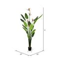 thumbnail image 2 of Vickerman 6' Artificial Potted Bird of Paradise Palm Tree., 2 of 3