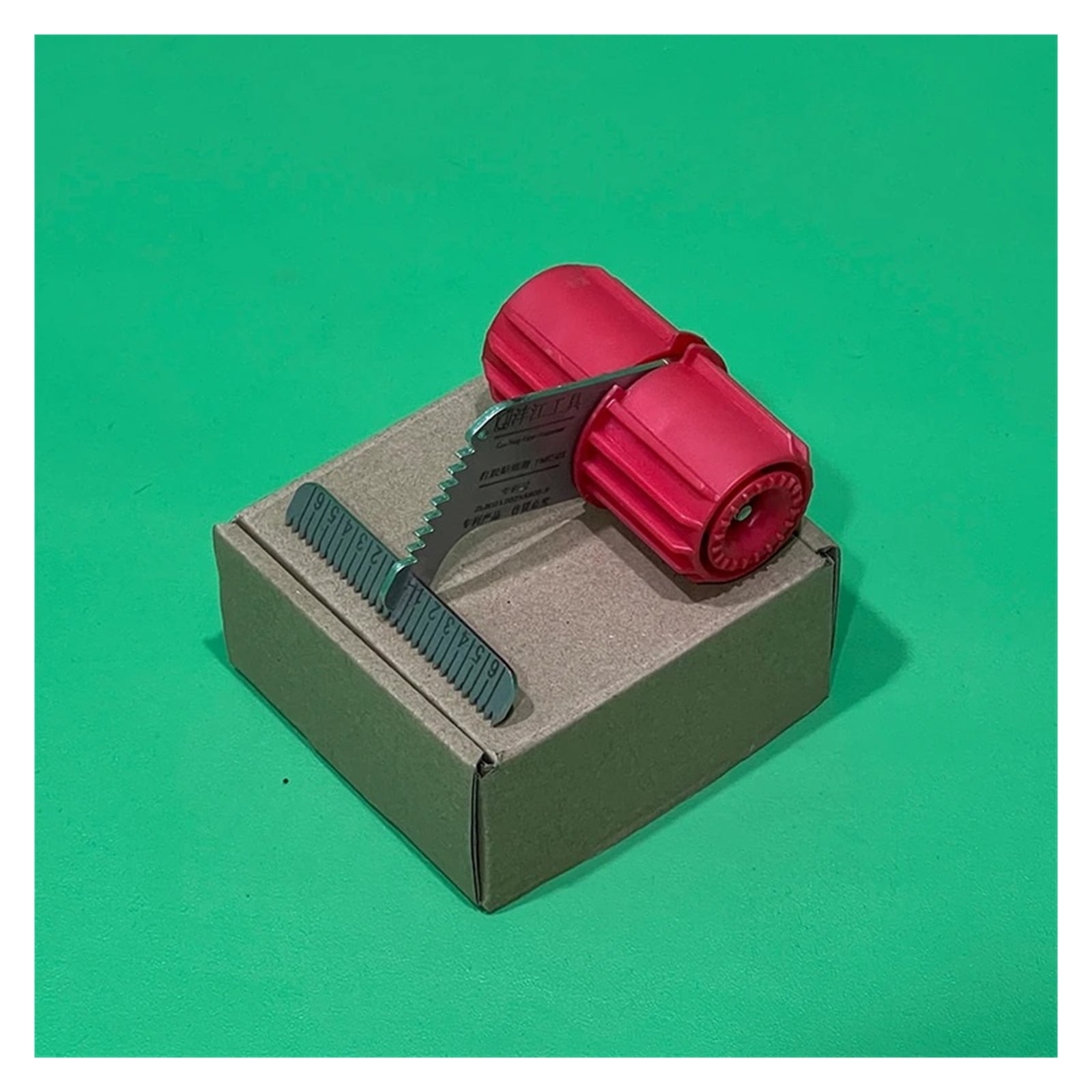 Universal Double Sided Masking Tape Dispenser, Masking Sticker Linear Guide Marking Tool ,Durable Design