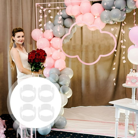 FRCOLOR 120 Pcs Balloon Arch Connector Rings Decoration Buckle Party Supplies Child