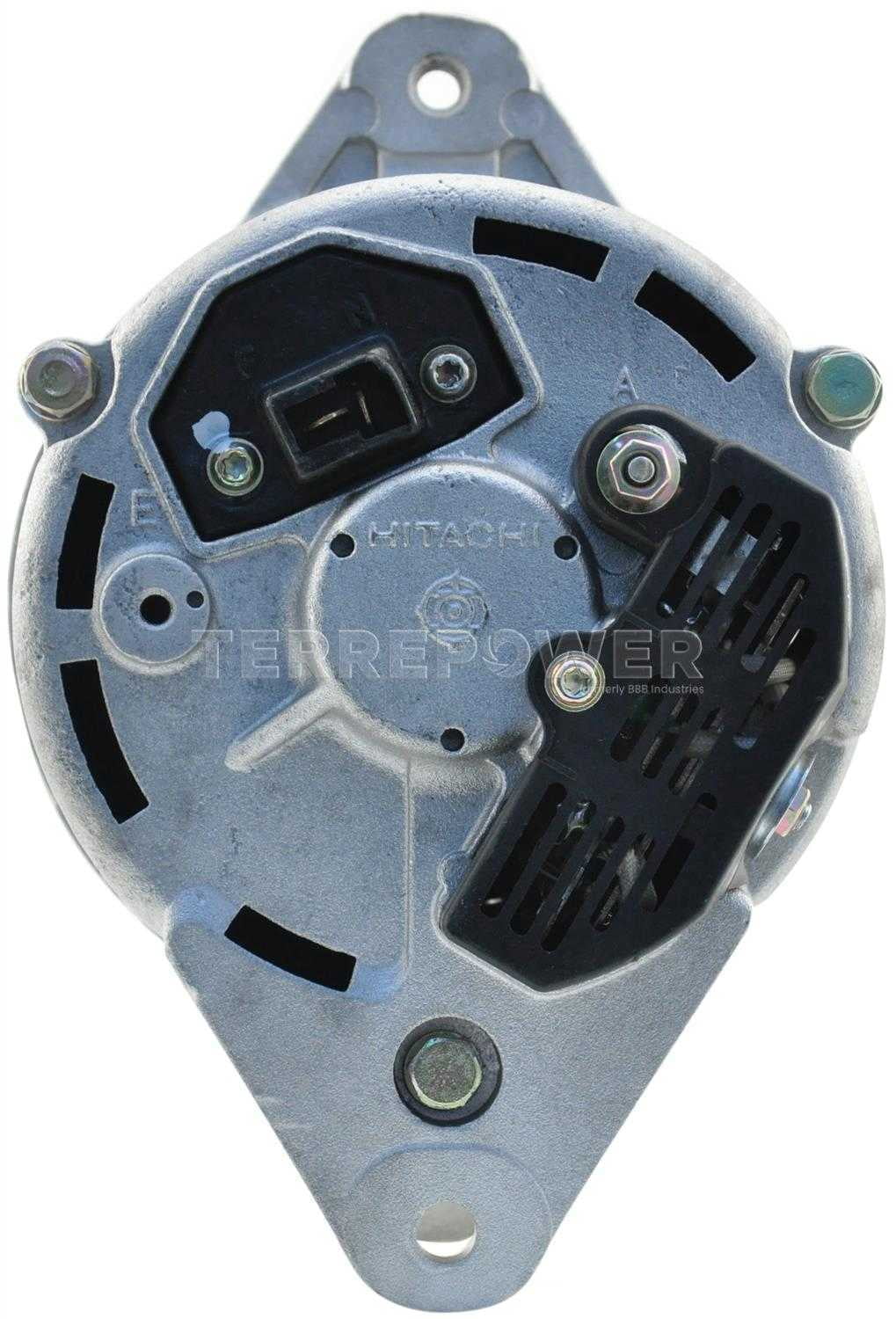Alternator BBB Industries 14105 Reman Fits select: 1972-1980 CHEVROLET LUV, 1972-1974 DATSUN PL620