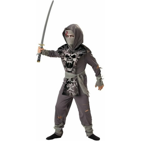 Zombie Ninja Boys' Child Halloween Costume