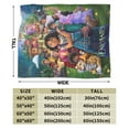 thumbnail image 3 of Encanto Blanket, Anime Throw Blanket For Couch Sofa Bed, Soft Cozy Lightweight Warm Flannel Blanket, Home Decor, Anime Gifts For Boys Girls Kids Teens, 3 of 9