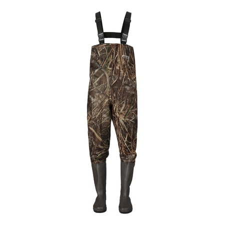 Frogg Toggs Men's Rana PVC Lug Chest Waders for Fishing with 2mm Non-Insulated PVC Boot Realtree Size 9