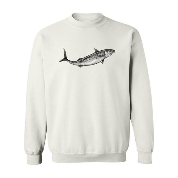 Mackerel  Sweatshirt Men -Image by Shutterstock, Male 3X-Large