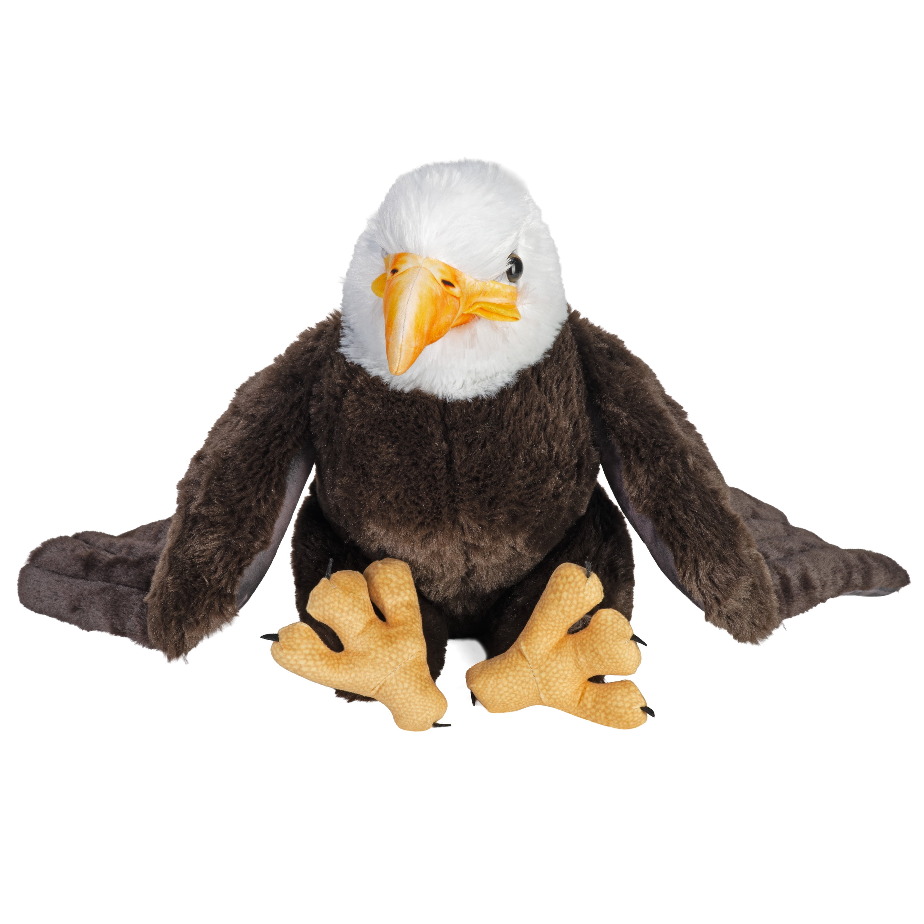 Wild Republic Artist Collection, Bald Eagle, Gift for Kids, 15 inches, Plush Toy, Fill is Spun Recycled Water Bottles.