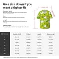 thumbnail image 6 of Zufioo Green Apple Print Mens Button Down Short Sleeve Shirt,Classic Plaid Shirt,Mens Accessories Fashion Shirt-Medium, 6 of 6