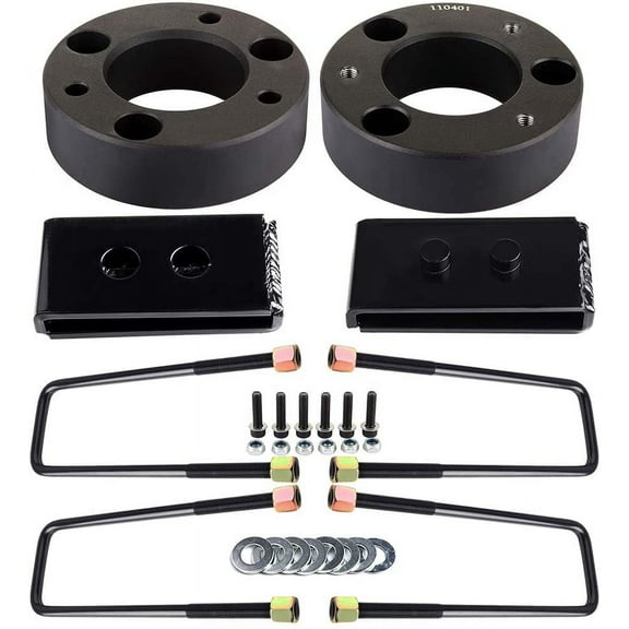 SCITOO 1 inch Front 2.5 inch Rear Leveling lift kit for Ford 2004-2017 Lift Strut Spacer Compatible for Ford for F-150 2.7L 2015-2017 Front Lift Spacers Rear Lift Blocks