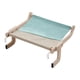 thumbnail image 3 of Asiento de percha para ventana de gato, cama para gato resistente y estable, ahorro de espacio, lavable para gris azul Zulema Percha para ventana de gato, 3 of 7