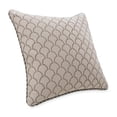 thumbnail image 2 of MICHAEL AMINI Paragon 20x20" Square Fabric Pillow in Taupe/Silver Set of 2, 2 of 5