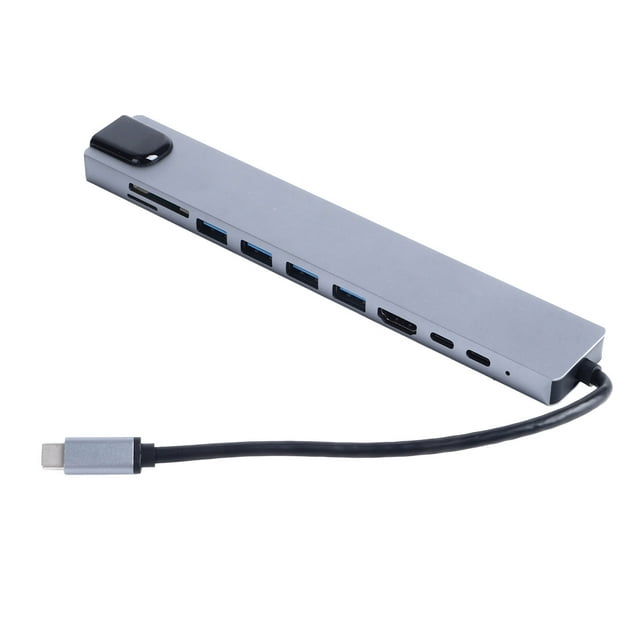 USB C Hub, Docking Station 100W Fast Charging Multi Function for External Device