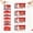 Style-b, variant on Christmas Cash Gift Envelopes, Creative Folding 6 Slots Money Holder, Festive Cash Storage Envelopes For Christmas Holiday Gift Giving