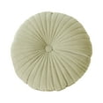 thumbnail image 2 of Round Pumpkin Cushion, Solid Color Thick Window Cushion, Ins Style Decorative Pillow for Sofa Bed Chair, Soft Comfortable Seat Cushion 16 " (Mint Green), 2 of 7