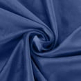 thumbnail image 7 of 52 W x 96 L Pinch Pleat Curtain Room Darkening Velvet Curtain Drapery Panel for Traverse Rod or Track, Living Room Bedroom Meetingroom Club Theater Patio Door (1 Panel), Chocolate outdoor curtains, 7 of 7