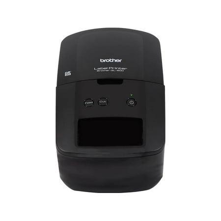 Brother - QL-600 Economic Desktop Label Printer - Black