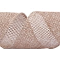 thumbnail image 2 of Joycrosso Burlap Wired Edge Ribbon 2 inch x 10 Yards, Natural, Ideal for Crafting, Gift Wrapping, Wreath, Christmas Tree, and Rustic Wedding Decorations, 2 of 4
