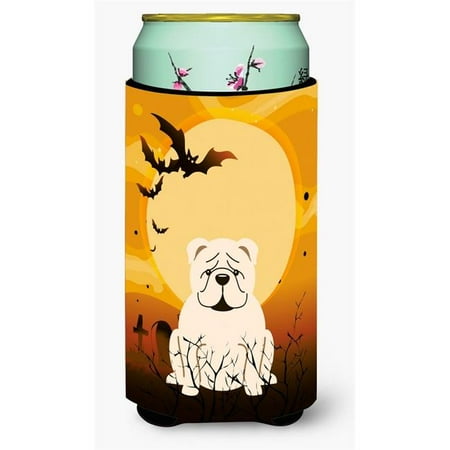 

Halloween English Bulldog White Tall Boy Beverage Insulator Hugger