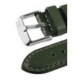 thumbnail image 6 of Morellato Croquet (Ec) Watch Strap - Olive Green - 20mm - Chrome-plated Stainless Steel Buckle - EASY CLICK Collection, 6 of 10
