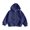 Blue, variant on Boys Girls Zip Up Hoodie Loose Fit Long Sleeve Hooded Sweatshirt With Pockets Breathable Outwear Jacket For Kids Toddler Girls Long Sleeve Zip Up Hoodie For School