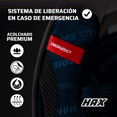 thumbnail image 4 of Casco Off-Road Freestyle Fire Azul/Amarillo Acabado Brillante XS, 4 of 9