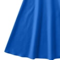 thumbnail image 6 of Virmaxy 3-13 Years Solid Color Satin Sleeveless Floor Length Formal Dress High Waist A Line Gown for Piano Recital Choir Wedding Party, 6 of 7