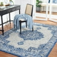 thumbnail image 2 of SAFAVIEH Brentwood Gisselle Oriental Area Rug, 6'7" x 6'7" Square, Blue/Ivory, 2 of 8
