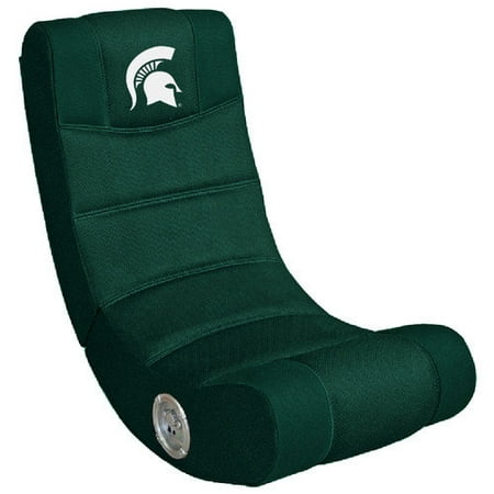 MICHIGAN STATE Spartans Video Game Chair with Blue Tooth