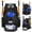 Black, variant on RAINSMORE Baseball Backpack, Lightweight Softball Bat Bag with Shoe Compartment, Fence Hook & Helmet Holder, Sports Gear Backpack for Youth Adult T-Ball Softball,Gray