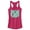 Dark Pink, variant on Junior's Pokemon Bulbasaur Wink Face  Racerback Tank Top Cancun Medium