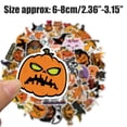 thumbnail image 2 of Pegatinas De Halloween, 100 Bonitas Botellas De Agua De Pvc, Cuaderno, Álbum De Recortes, Pegatinas De Calabaza, Decoraciones Impermeables De Halloween, Pegatinas Para Niños Advancent HA038632-00, 2 of 6