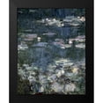 thumbnail image 2 of Monet, Claude 15x18 Black Modern Framed Museum Art Print Titled - Nympheas - Water Lilies - detail, 2 of 5